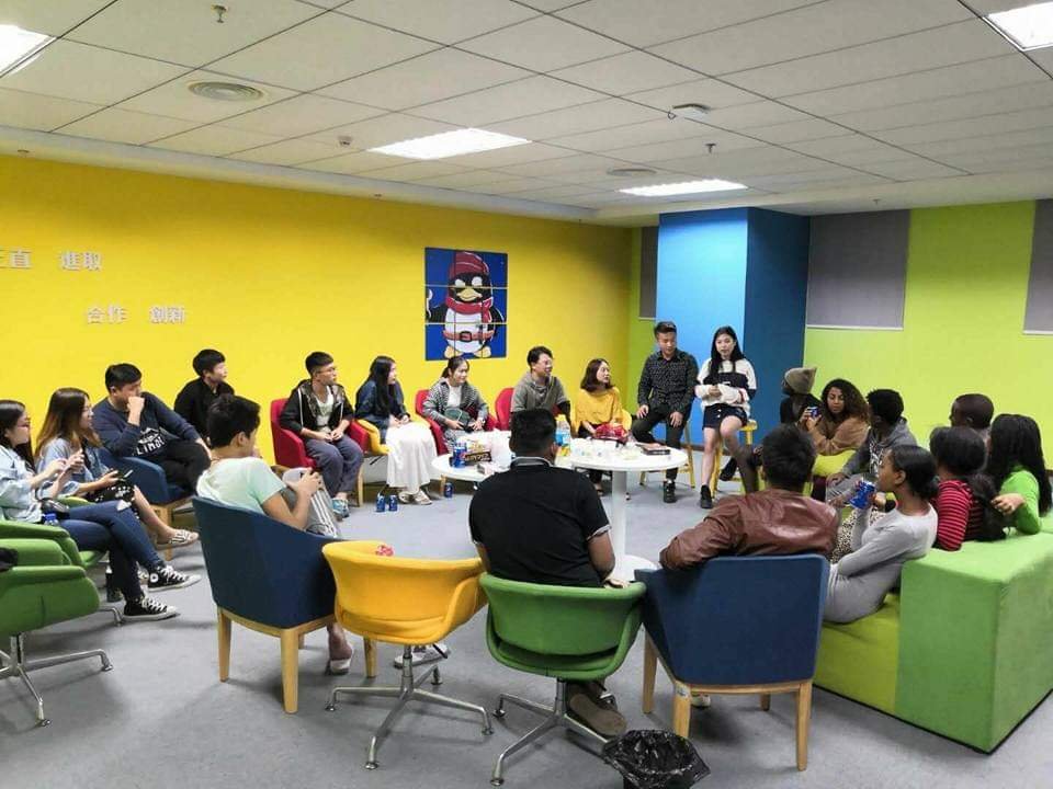 The Zewuyun team gathered together in China